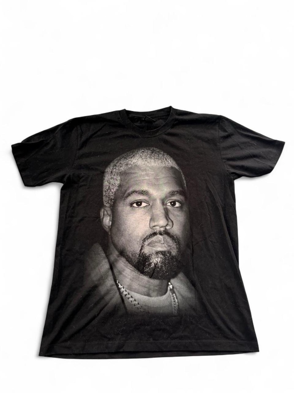 Zumiez Black Short Sleeve Tee with Large Monochrome Portrait